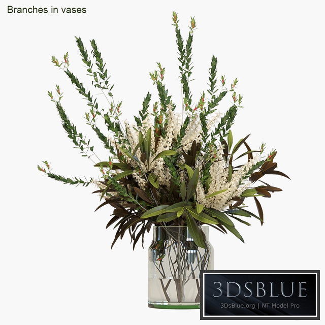 Branches in vases # 4