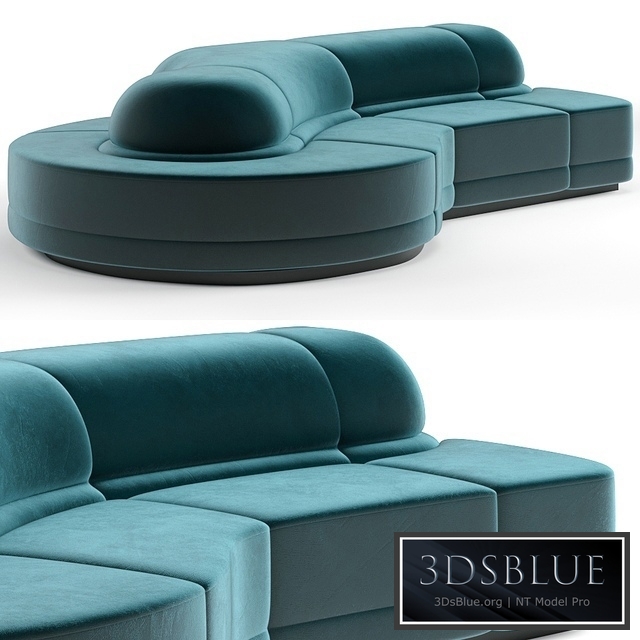 Canapé rond sofa