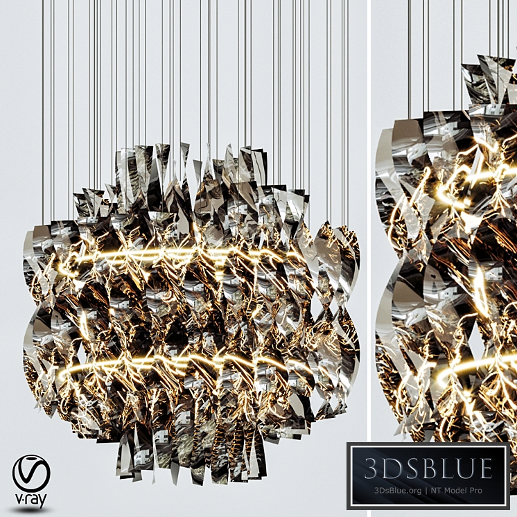 Aura fumo chandelier