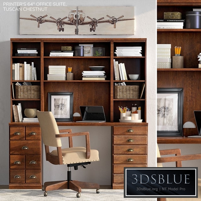 Pottery barn PRINTER&#39;S 64 OFFICE SUITE