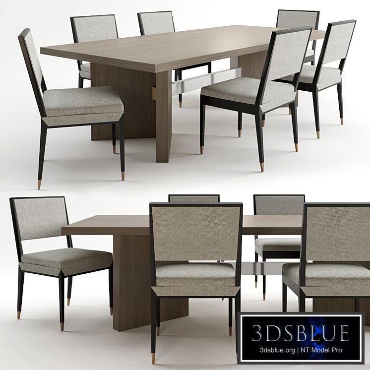 Calvin table and tivoli chair