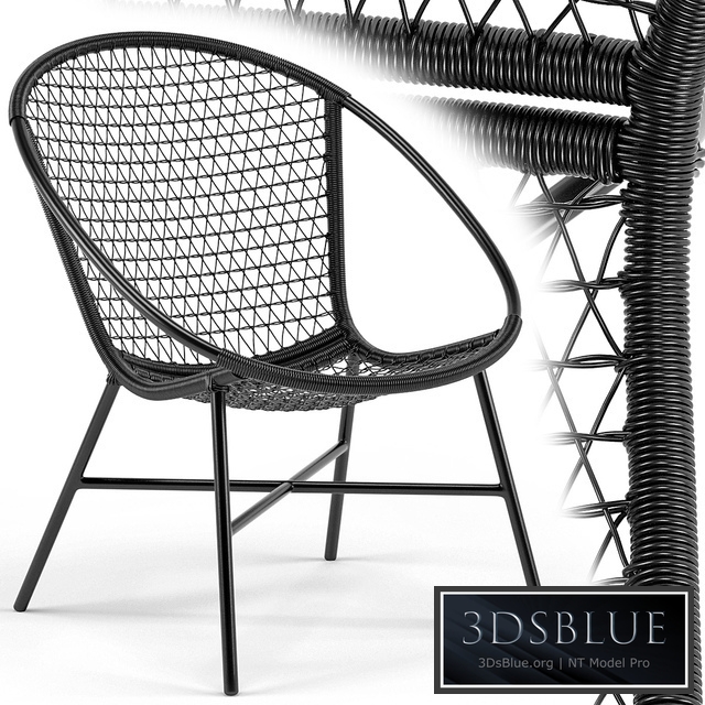 Sala Graphite Lounge Chair