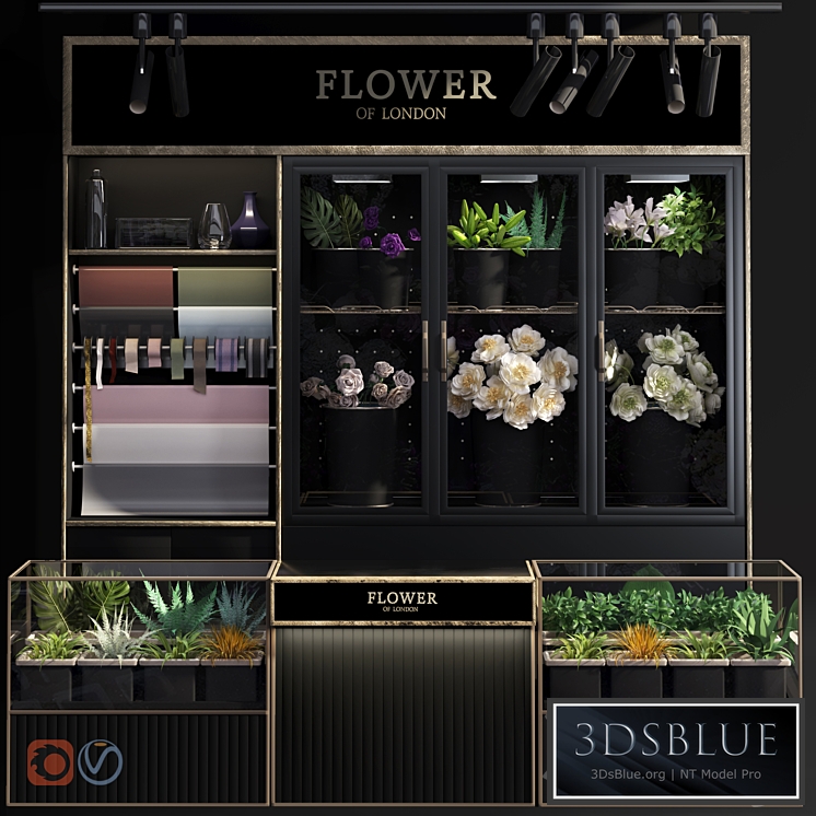 Flower Shop-refrigerated display