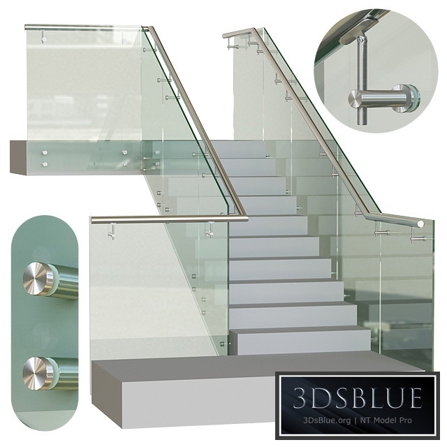 Spotted glass railing 5