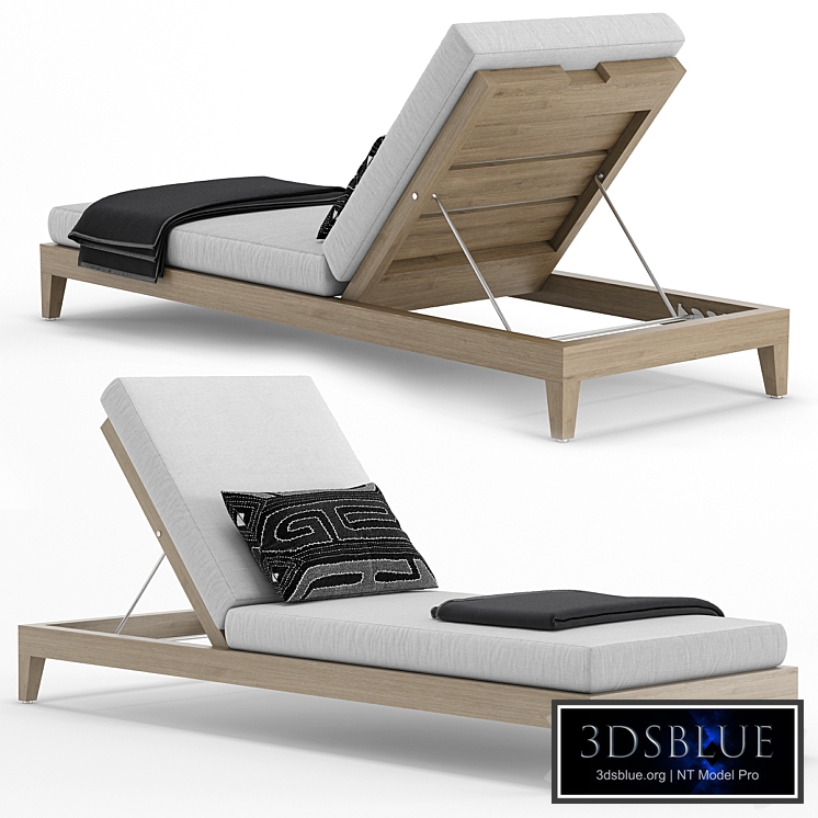 RH Outdoor Baimain chaise