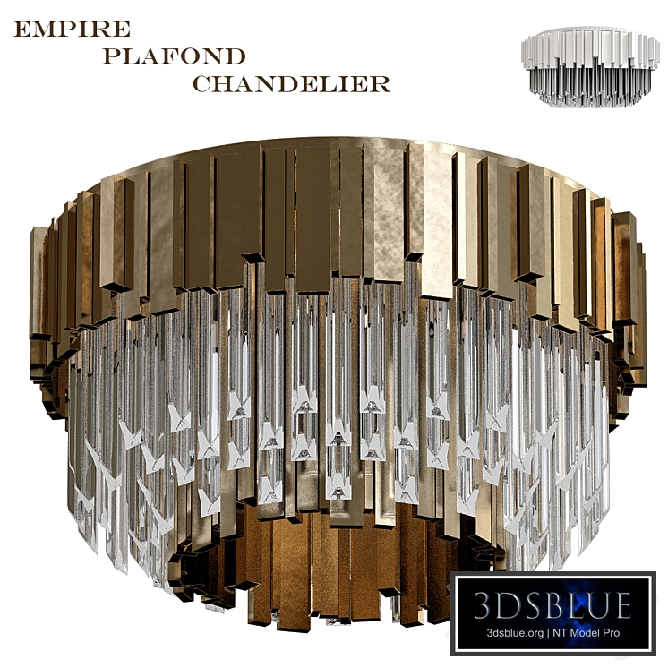 Empire Plafond chandelier2