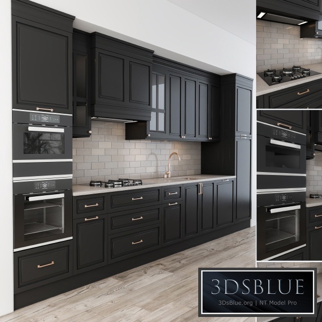 NeoClassic Kitchen Black