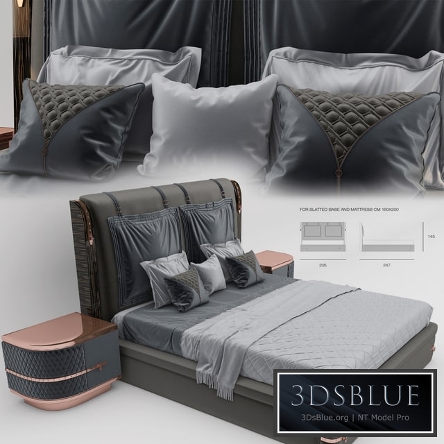 DIAMOND BED BY TURRI02