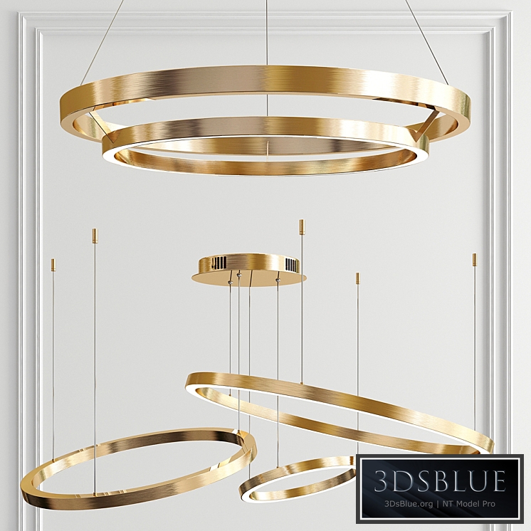 Grace & Hoops Ring Chandelier