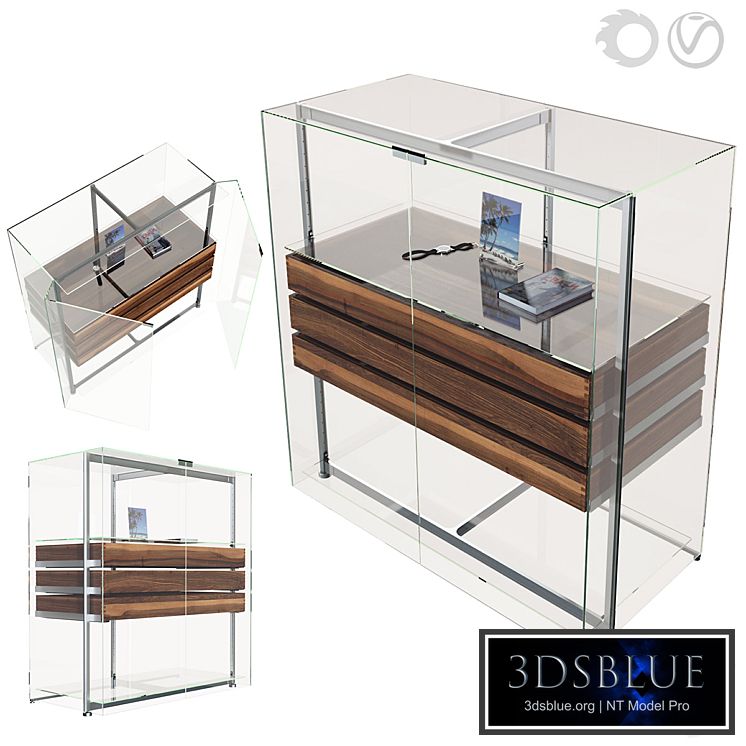 Display cabinet E_serie by Team by Wellis