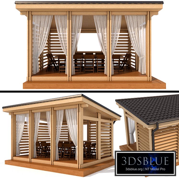 Arbor in a modern style