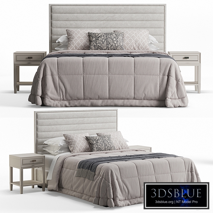 Upholstered Westbury Rectangular Bed