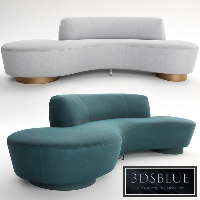 Vladimir kagan shorty sofa