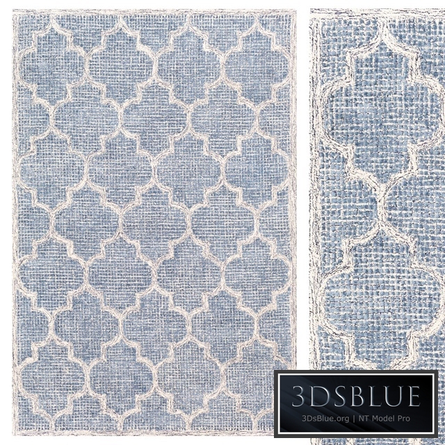 Langdon Handmade Trellis Area Rug