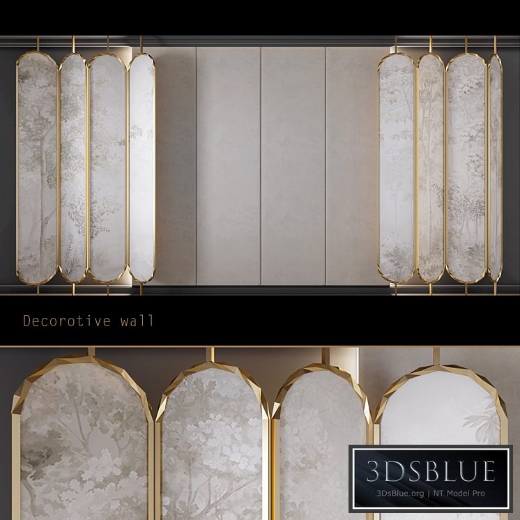 Decorative wall 1 - shirma