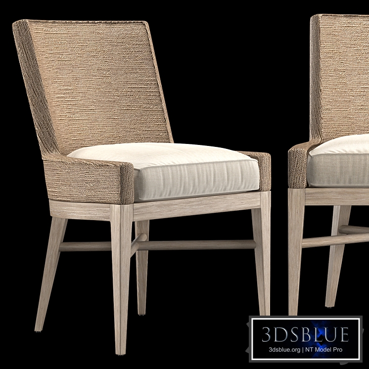 MARISOL SEAGRASS SIDE CHAIR CUSHION