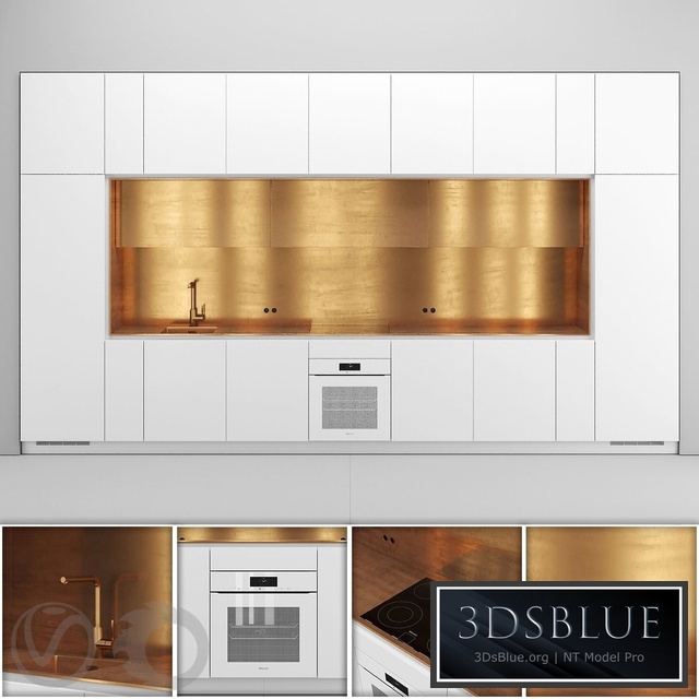 Direct NEL kitchen with brass