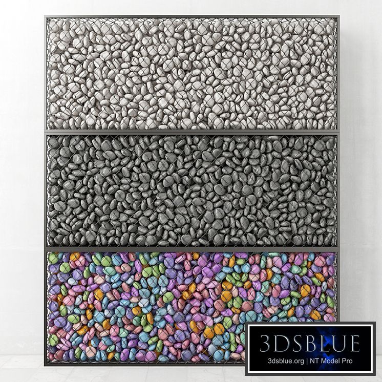 Gabion medium pebble / Gabion medium pebble