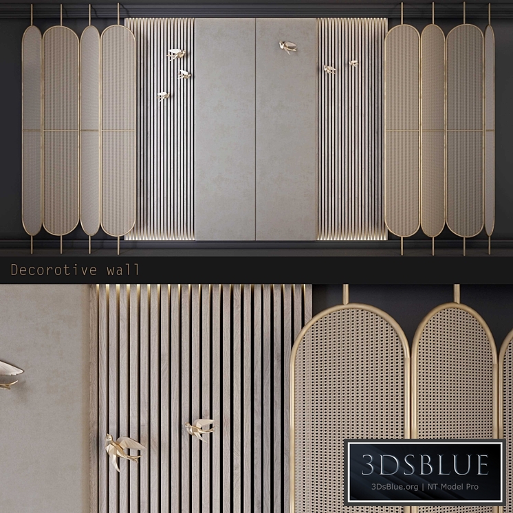 Decorative wall 7 - shirma