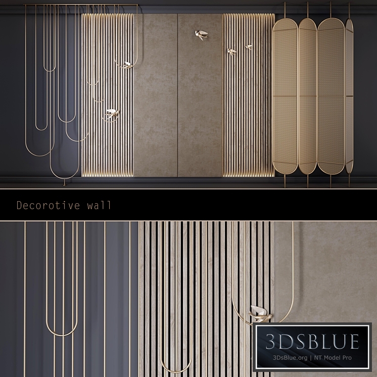 Decorative wall 8 - shirma