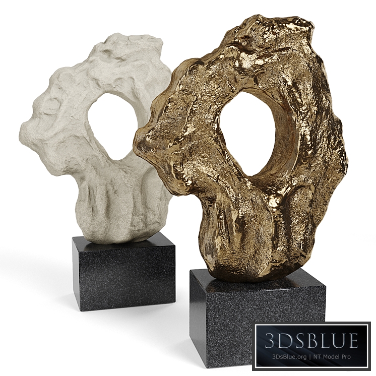 CLIVE BARKER Large Scholar Rock 2016 Bronze Plaster