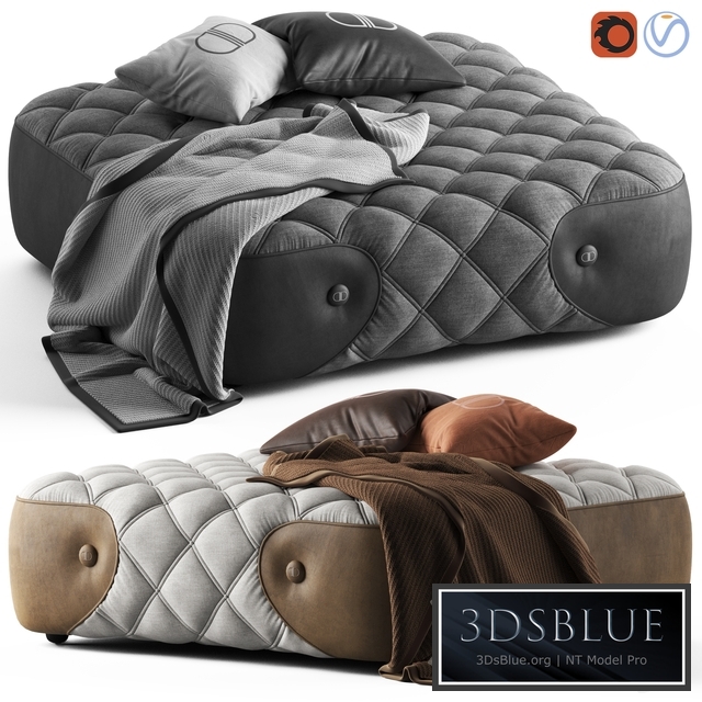 Daytona wimbeledon pouffe