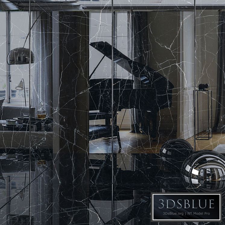 Wall tiles 294 Dream Black
