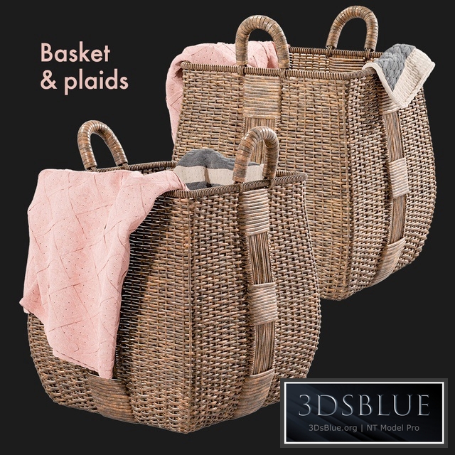 Basket & Plaids, Crate and Barrel
