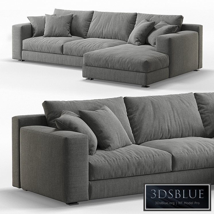 Cts Salotti Roger Corner Sofa