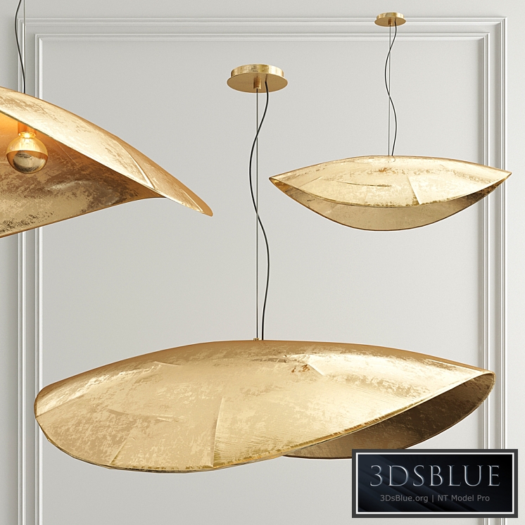 Gervasoni brass pendant