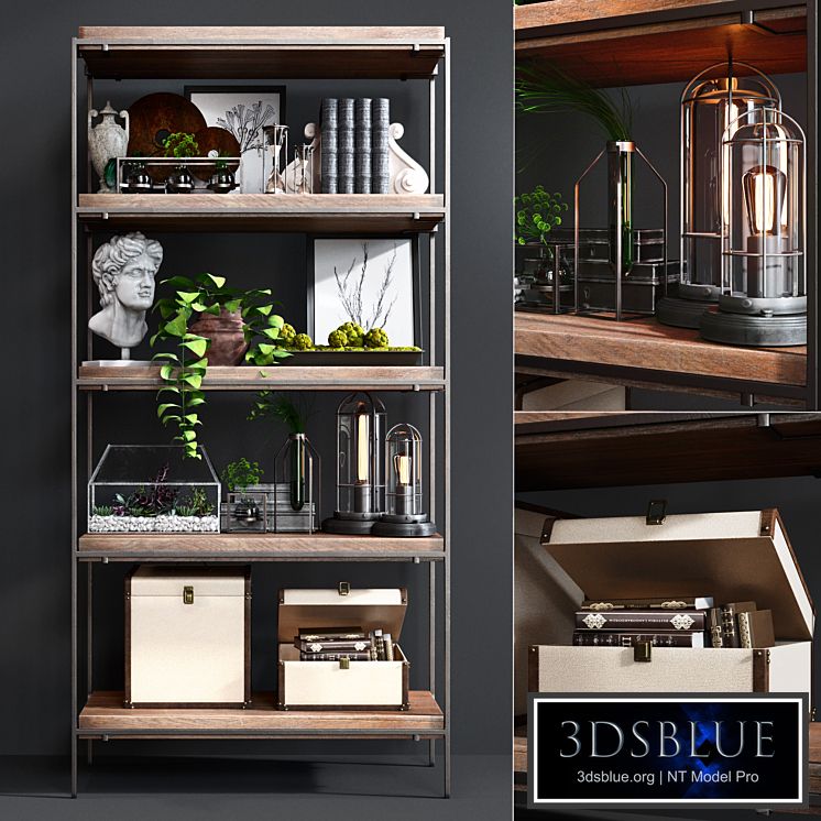 Rack Pottery Barn BARTON BOOKCASE