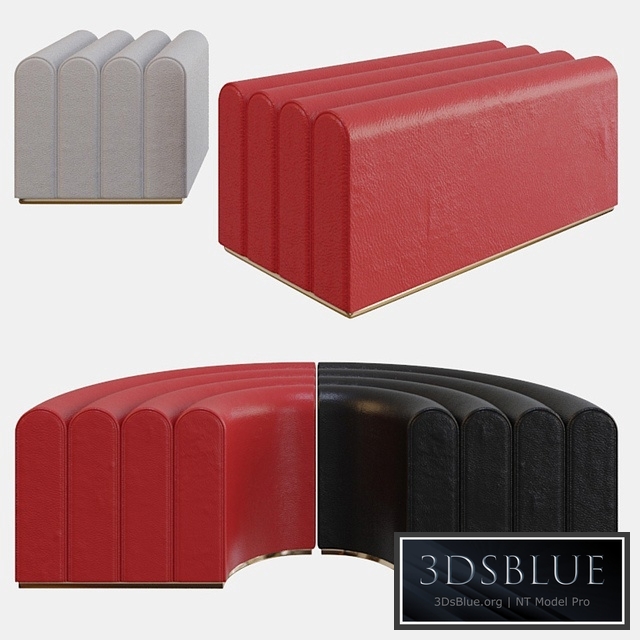 Zilio A&C ARKAD Pouf