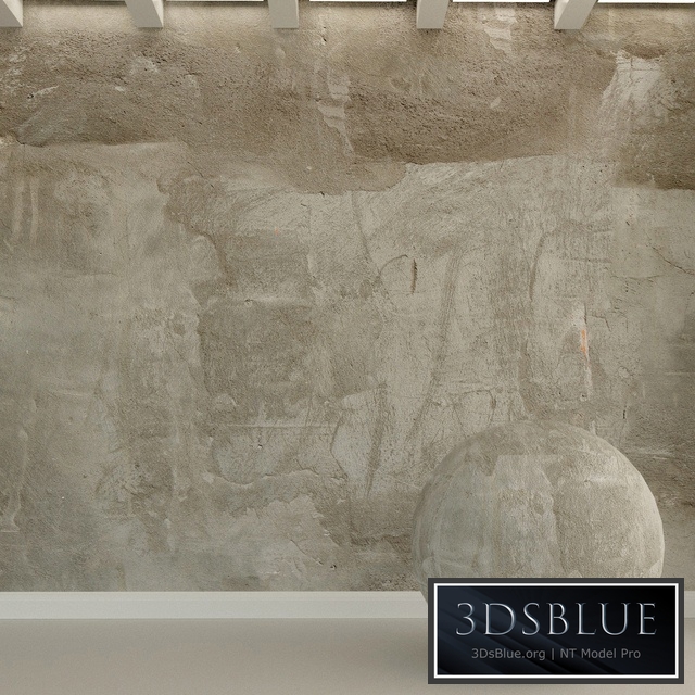 Concrete wall. Old concrete. 92