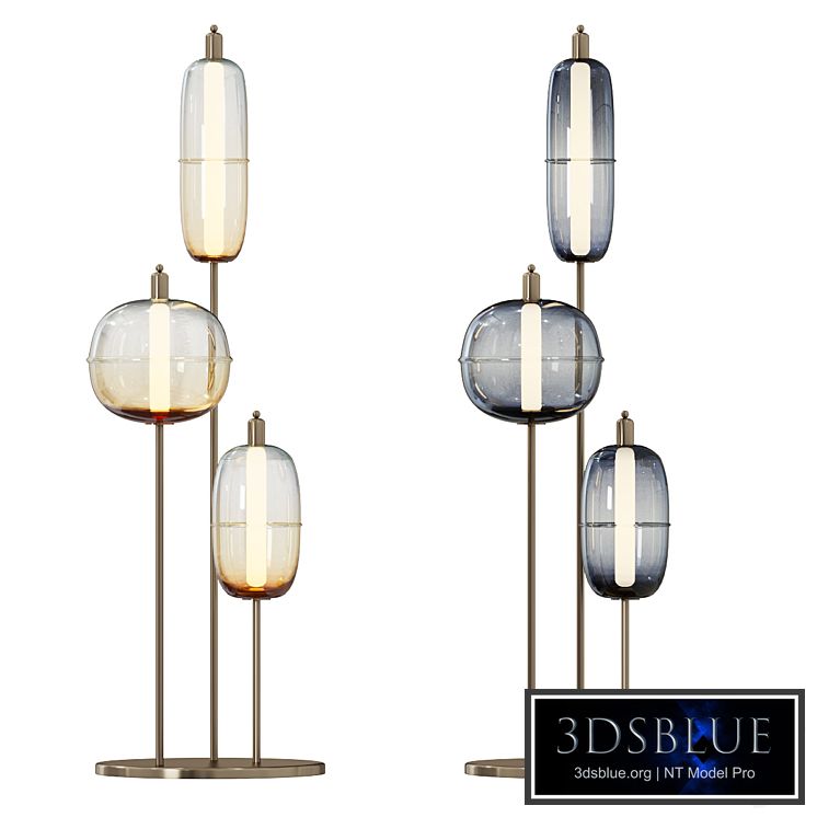 Moirai Floor Lamp Trio