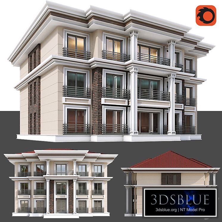 Modern Residential Building 020