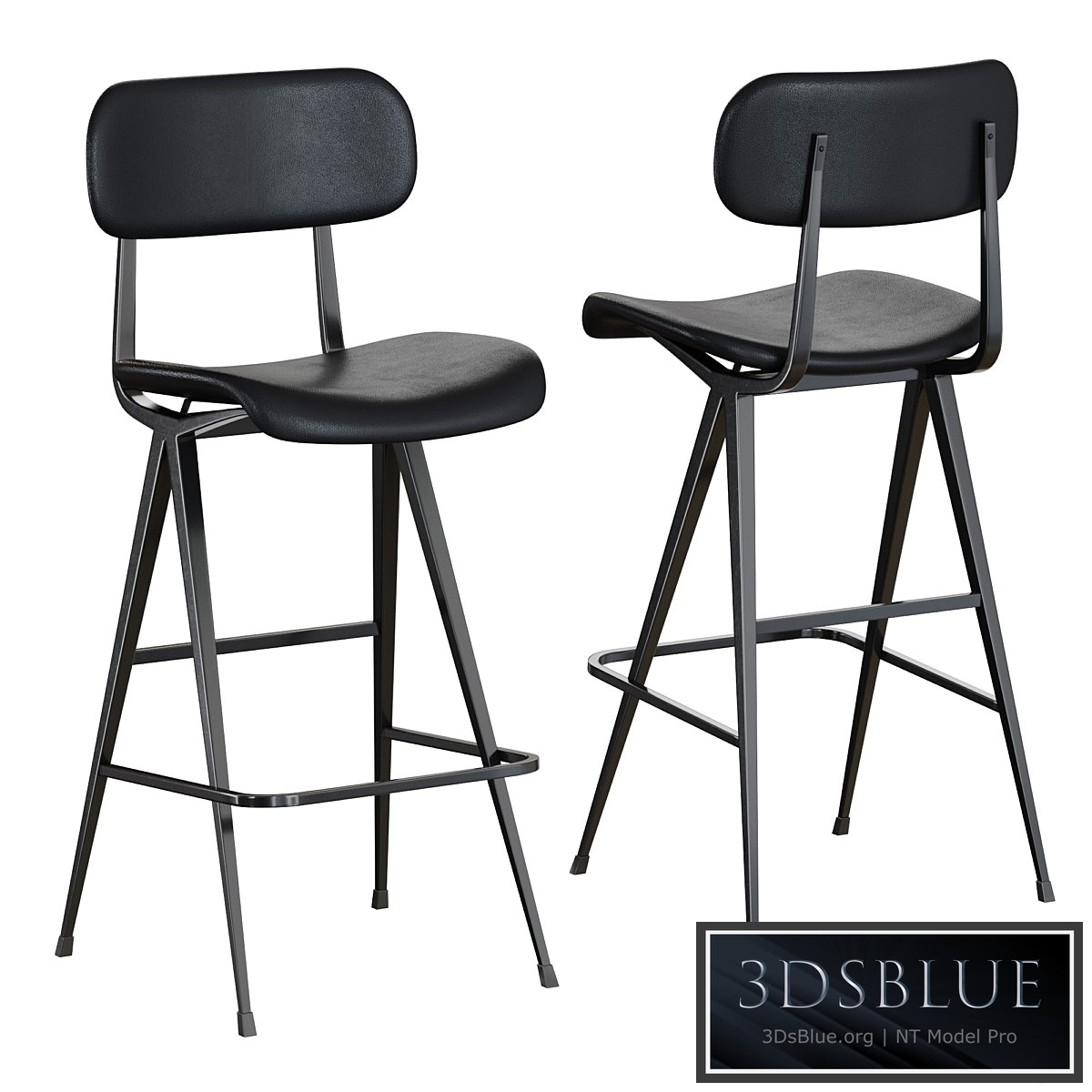 Industry West Madwell Bar Stool Leather