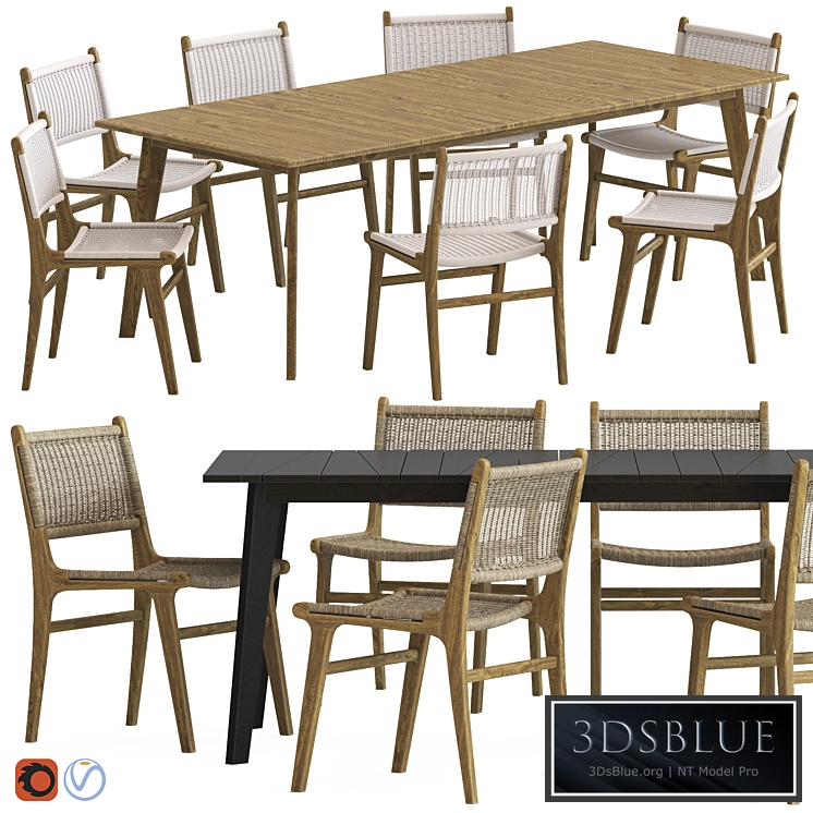 Globewest Noosa Chair and Noosa Table