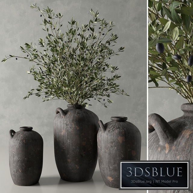 RH 19th c. spanish water vessel