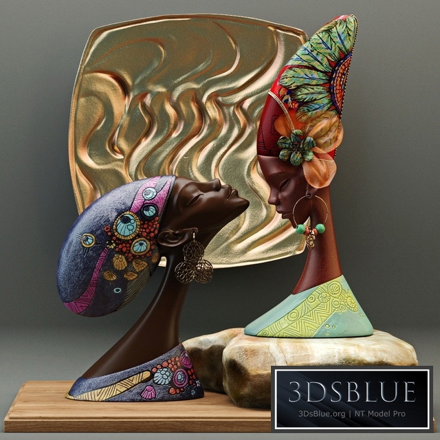 African sculptures - Factory "DesignToscano"