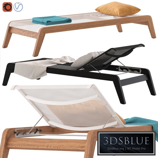 HARBOR Pacific Stacking Sunlounge