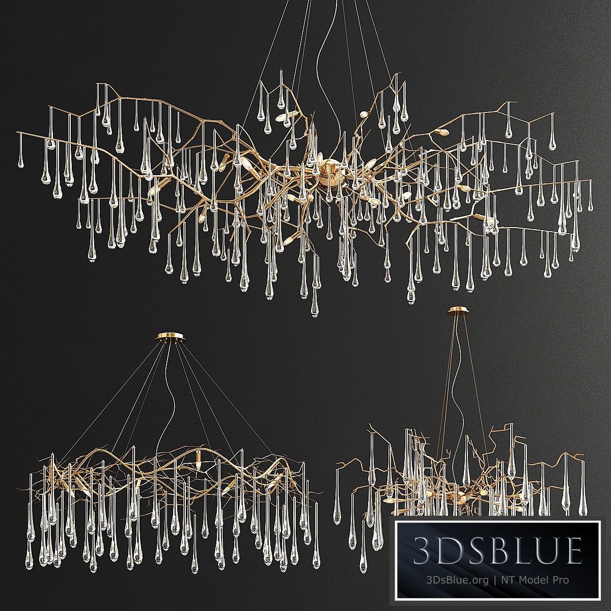 Serip Teardrop Collection - 3 type