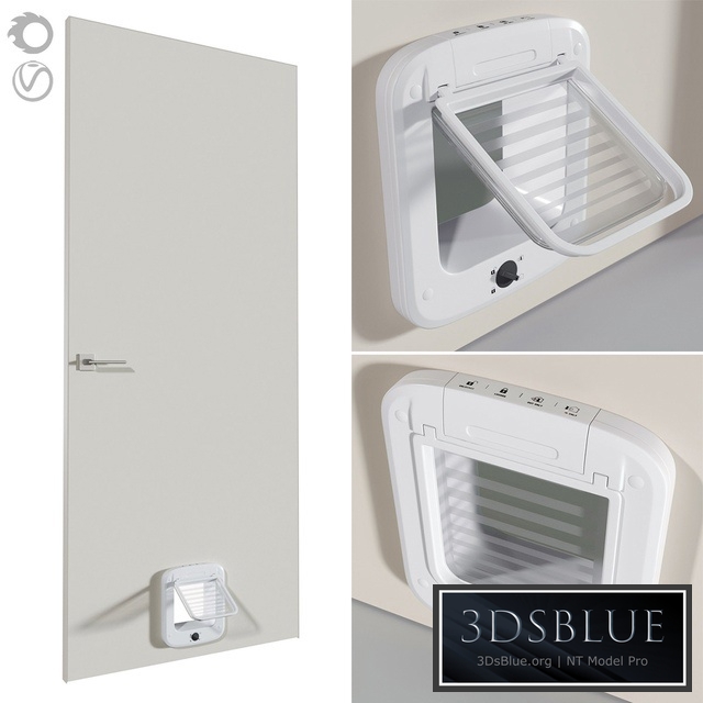 Street door for cats Trixie 3850