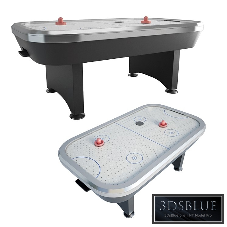 Electronic air hockey