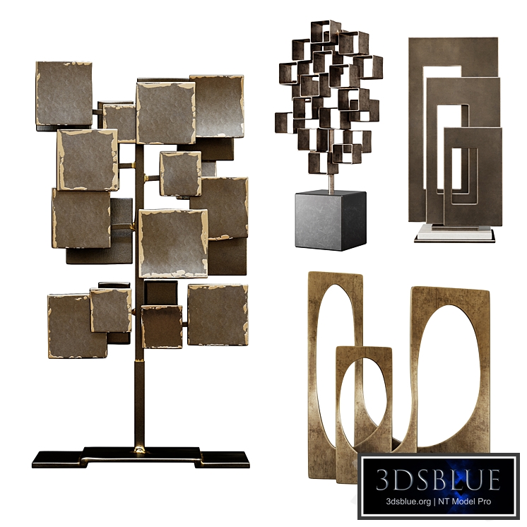 Arteriors Sculptures Set 1