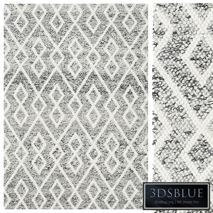 Carpet Hudson - Melange Black