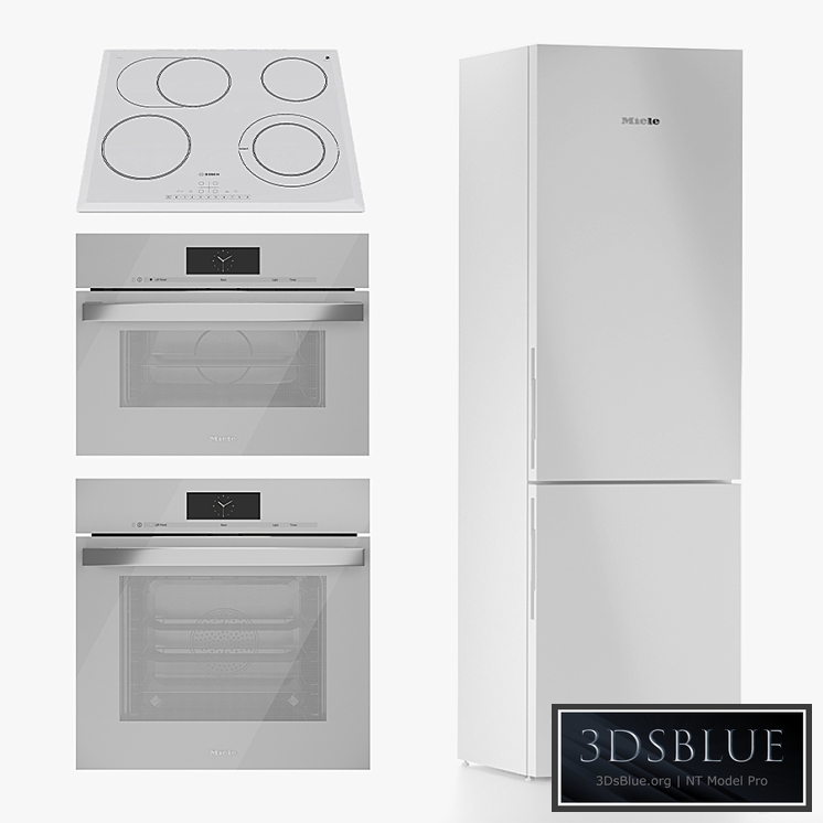 Set of household appliances Miele Bosch 03