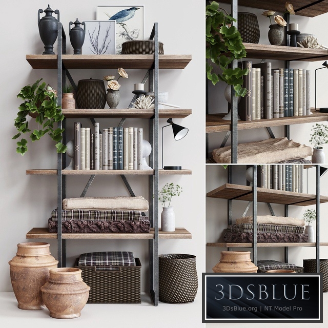 Rack Pottery Barn HOUSTON BOOKCASE