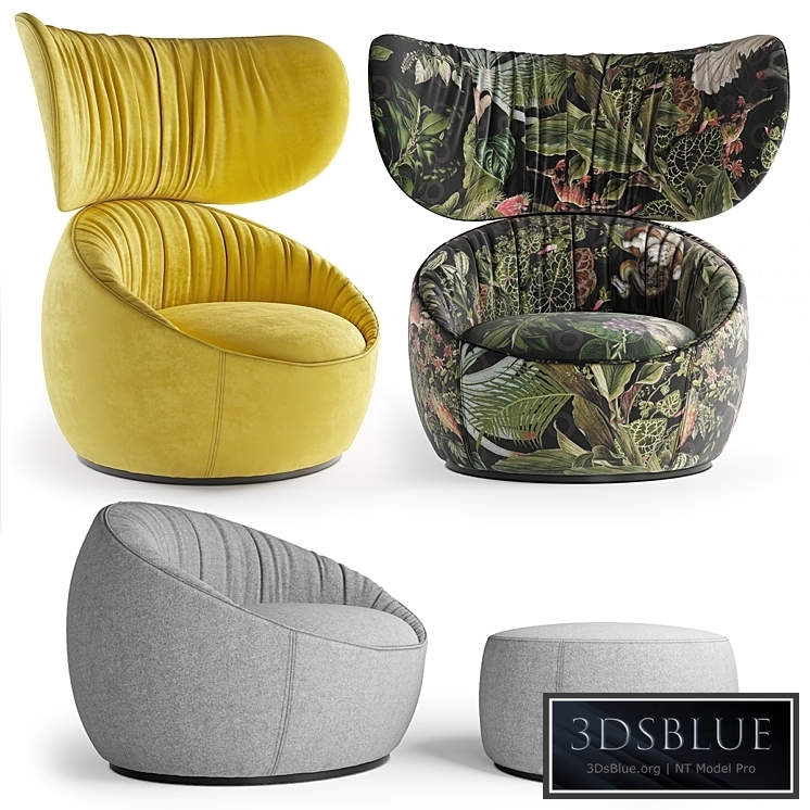 Moooi hana armchair