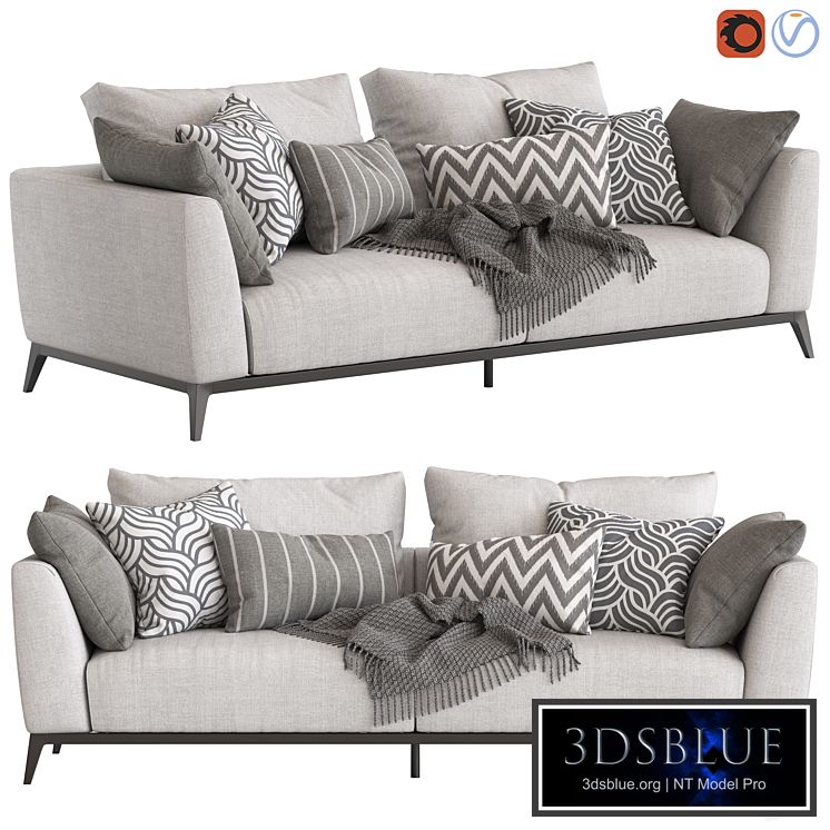Flou Oliver Sofa type2