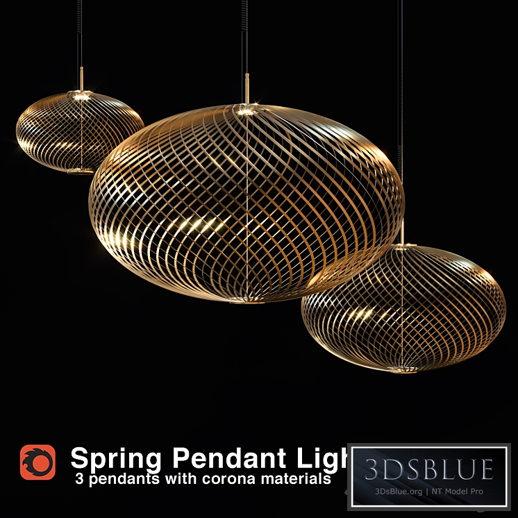 Tom Dixon Spring Pendants